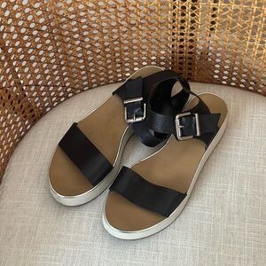 ALDO Leather Platform Sandals